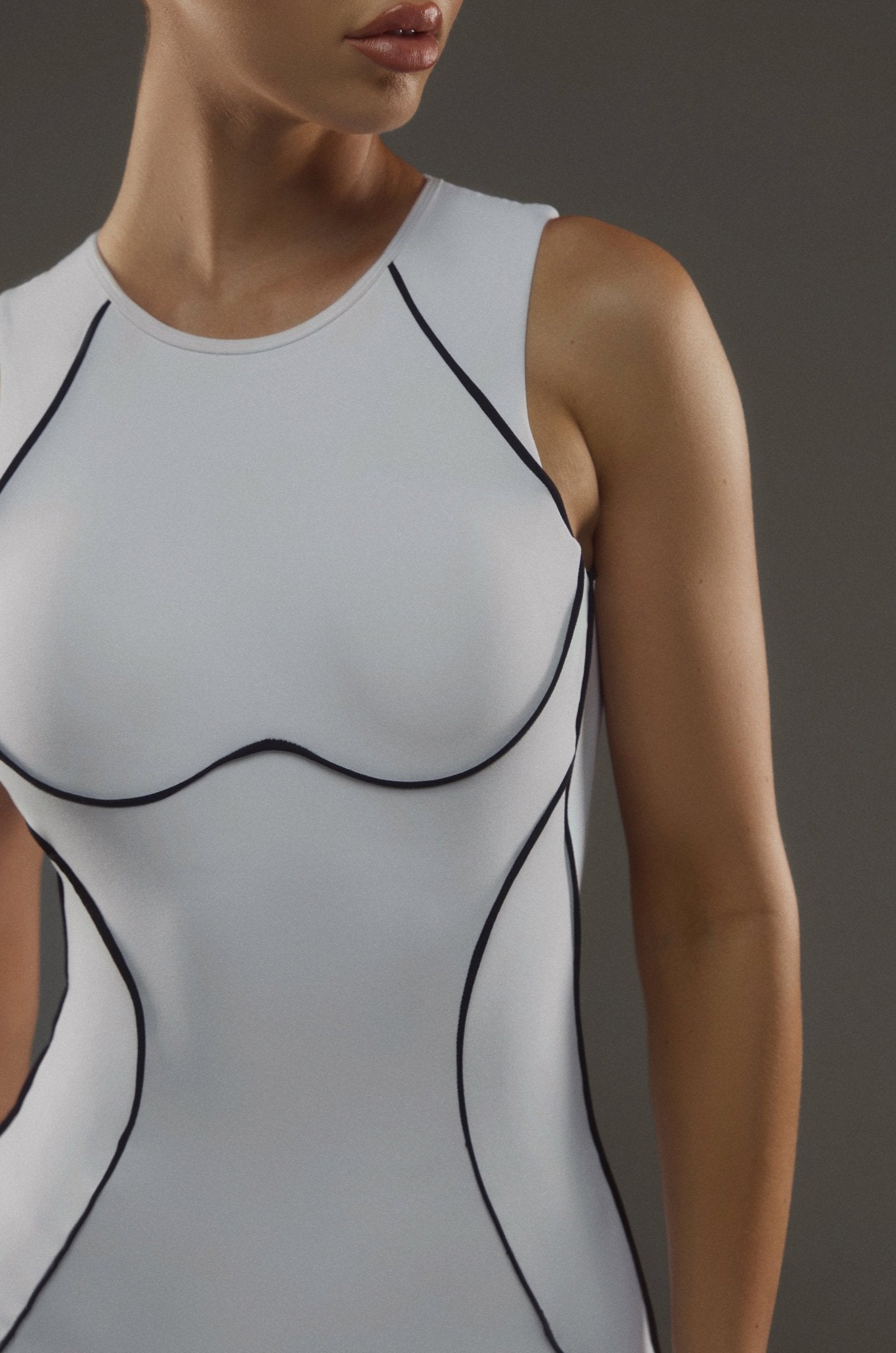 Neo Form Sculpt Romper - White