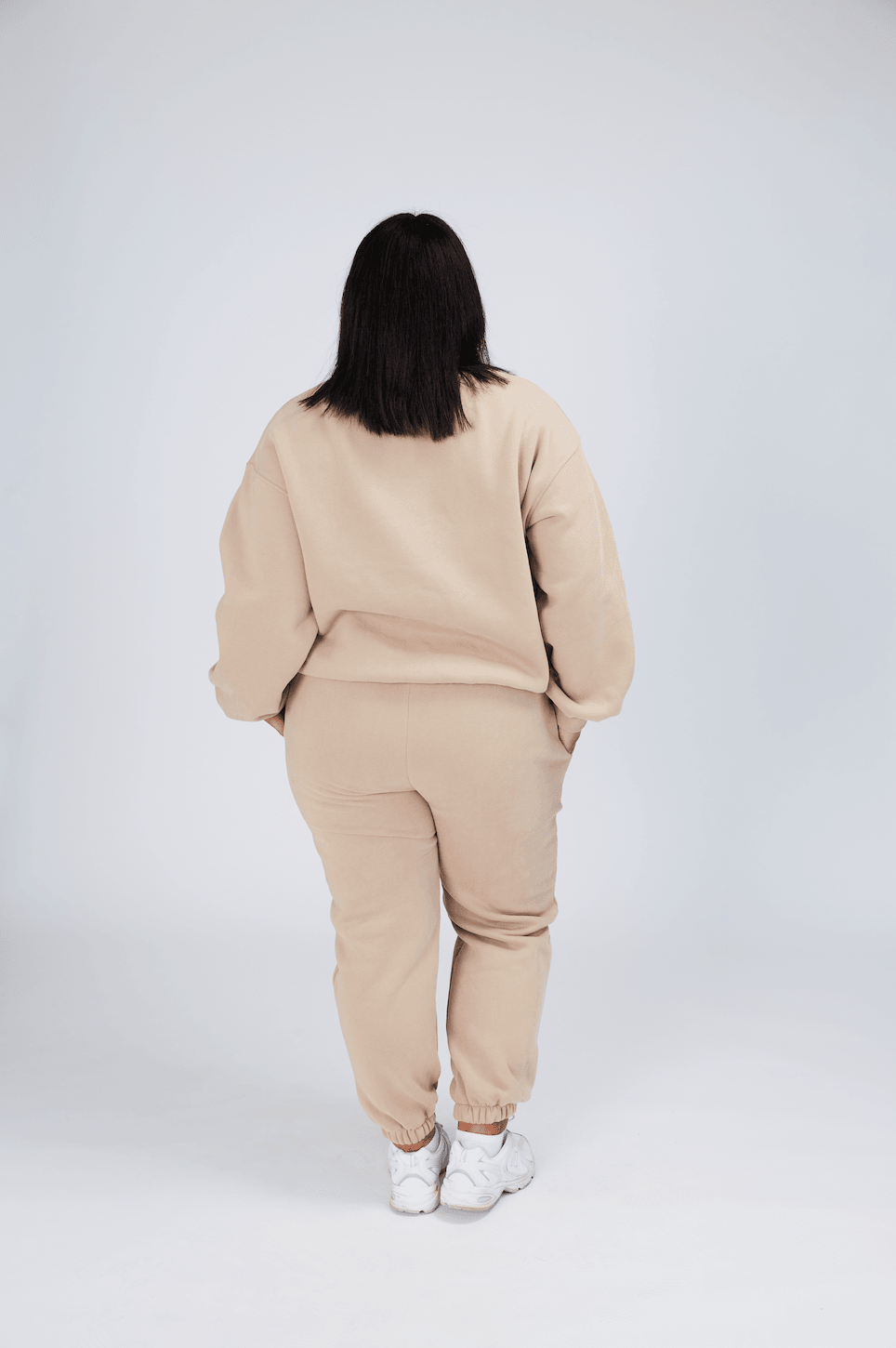 Cotton Tracksuit Pants - Coffee