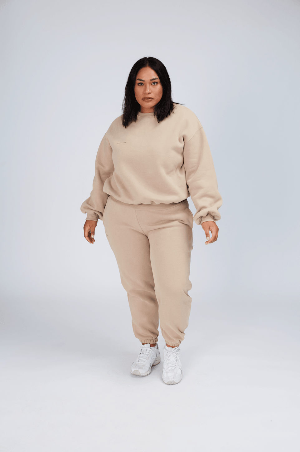 Cotton Tracksuit Pants - Coffee