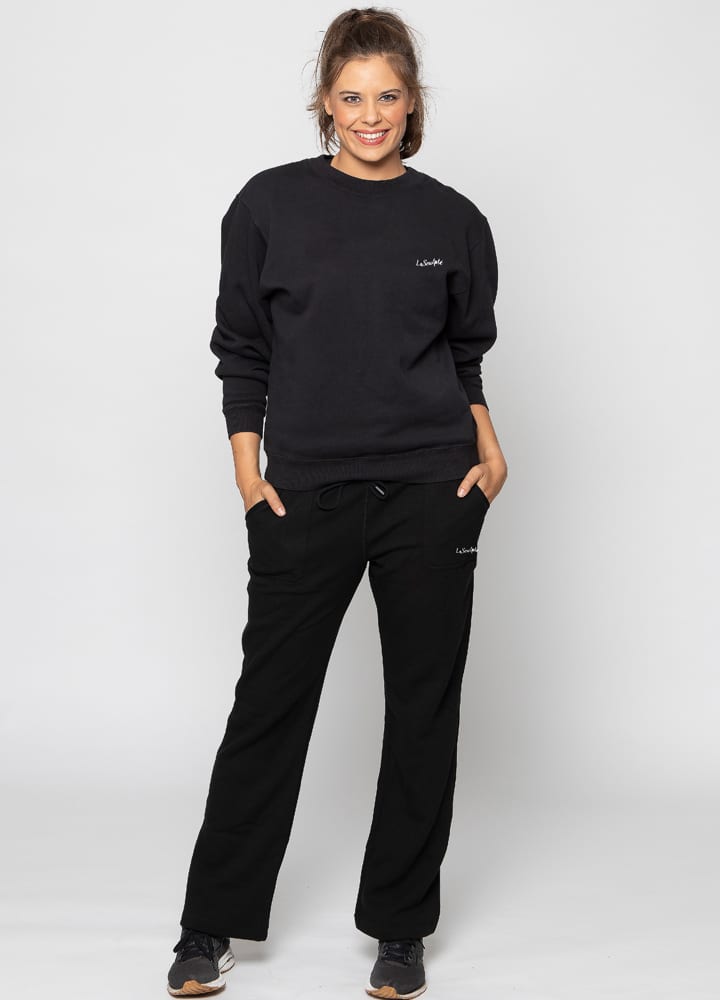Crew Neck Fleece Sweatshirt