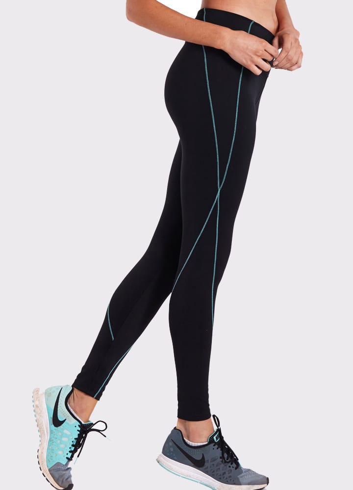 F/L Yoga Pants Contrast Trim