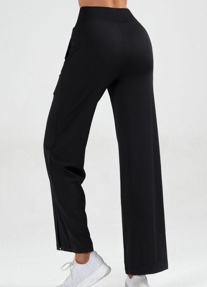 Split Hem Wide Leg Pants