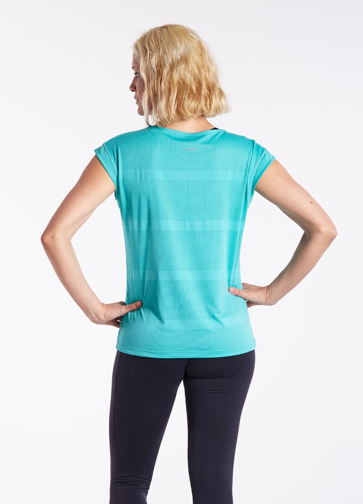 Stripe Women's Running T-Shirt
