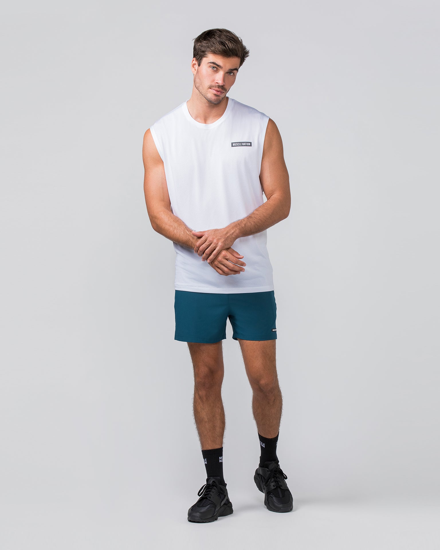 Level Up Training 4'' Shorts - Tidal Teal