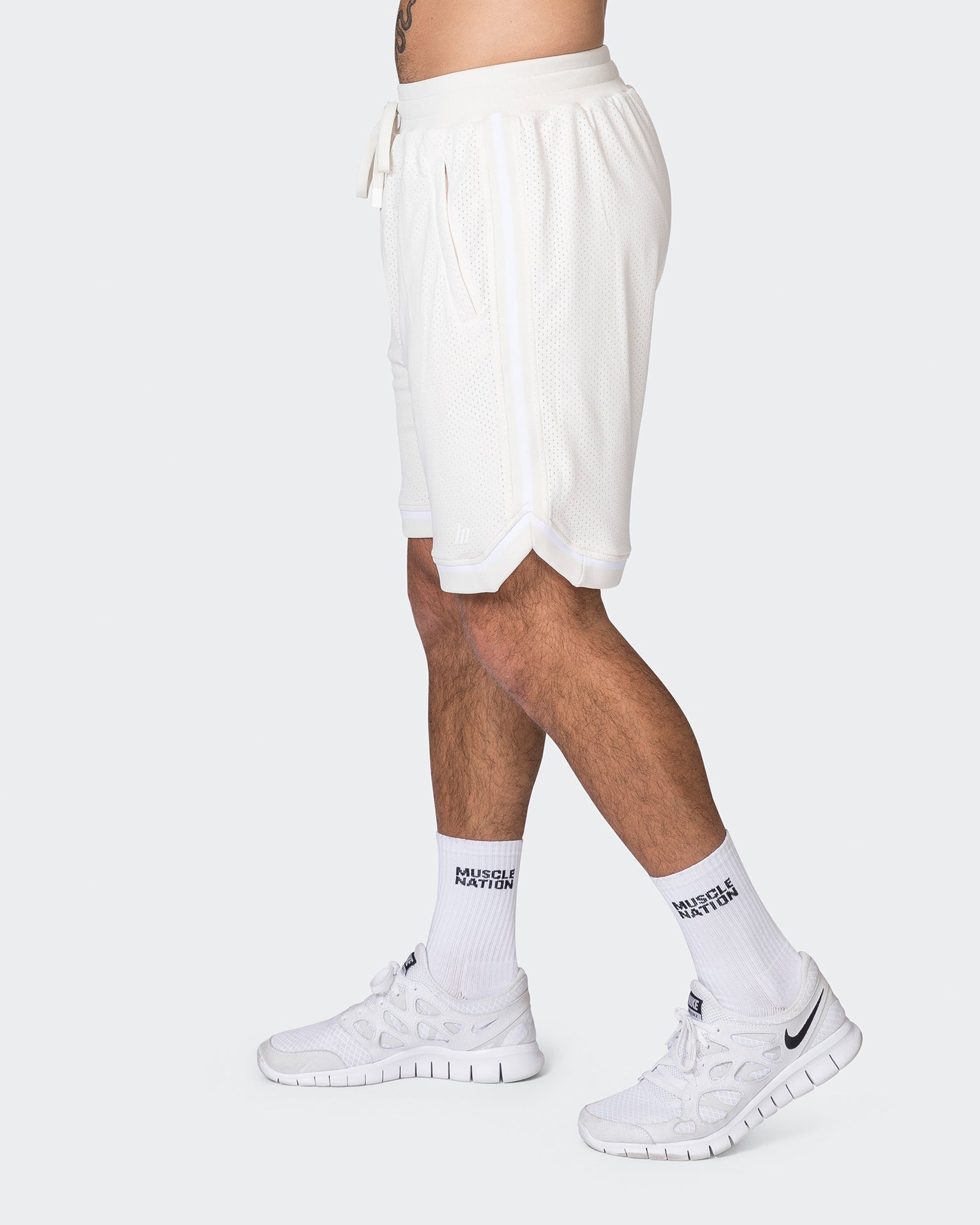 Mens 8'' Basketball Shorts - Travertine