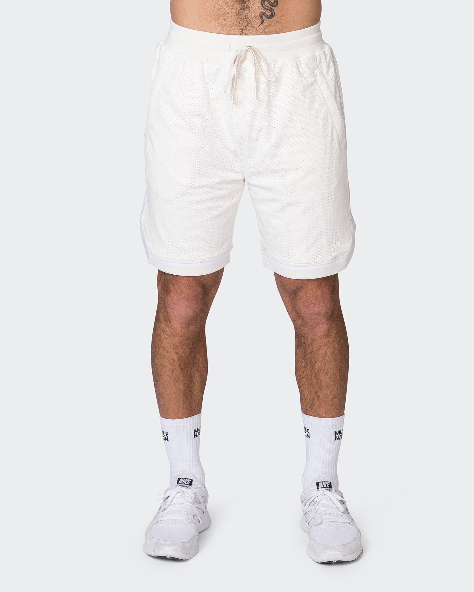 Mens 8'' Basketball Shorts - Travertine