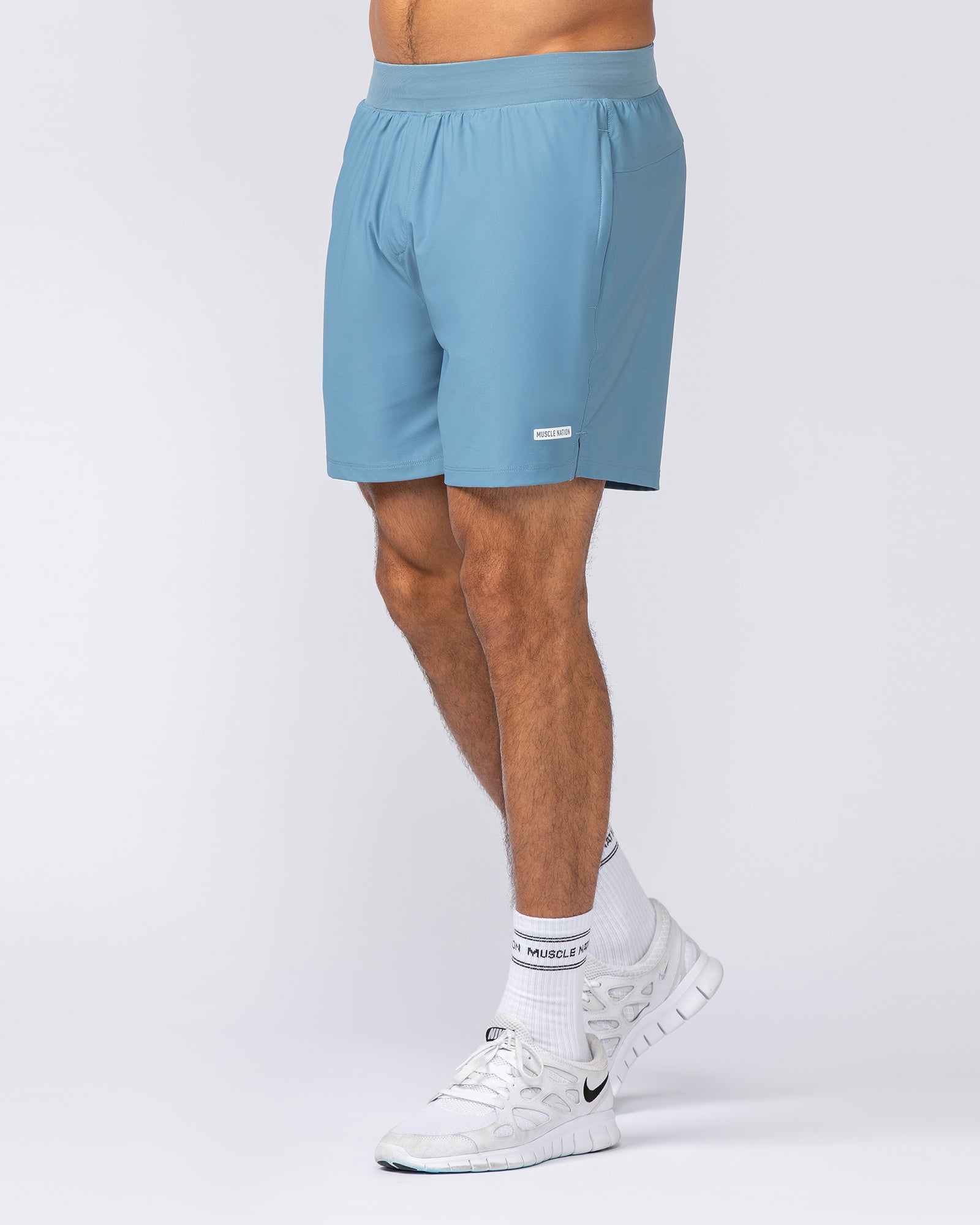 On Repeat Training 5" Shorts - Pale Thunder