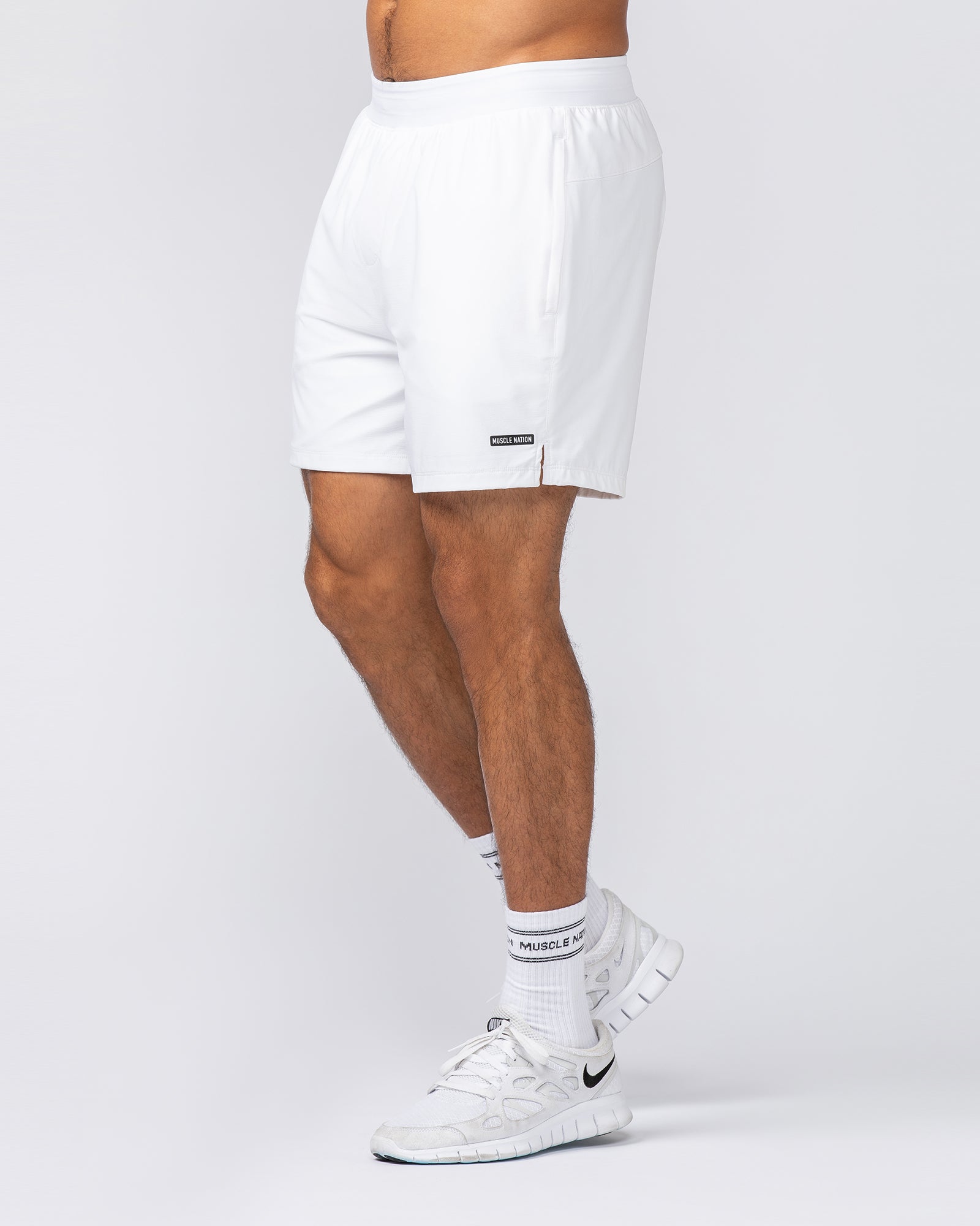 On Repeat Training 5" Shorts - White