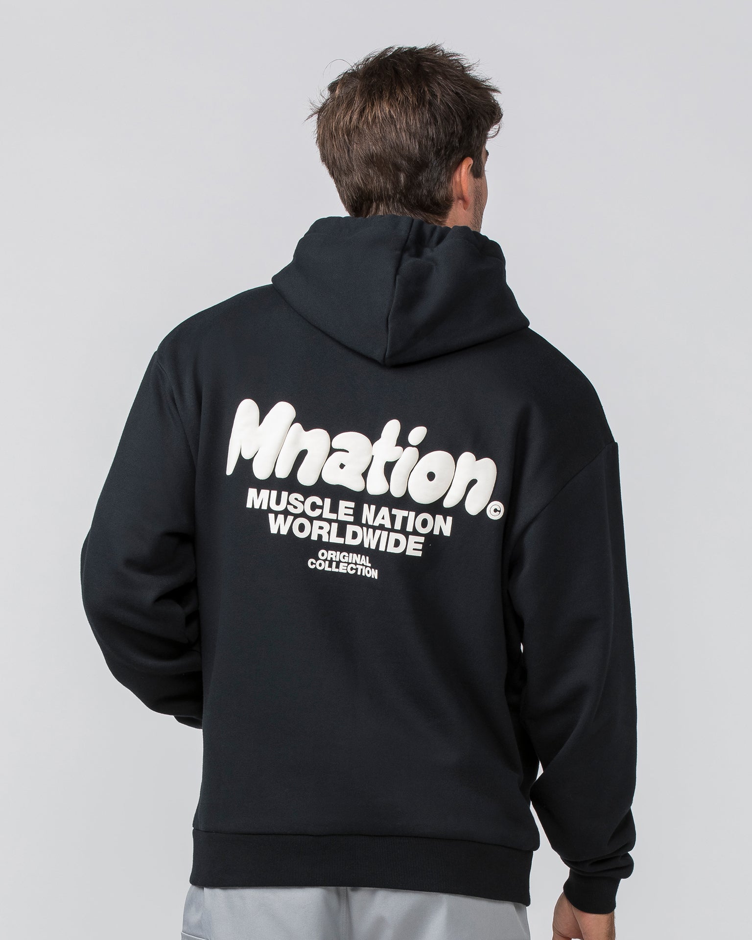 MNation Oversized Hoodie - Black