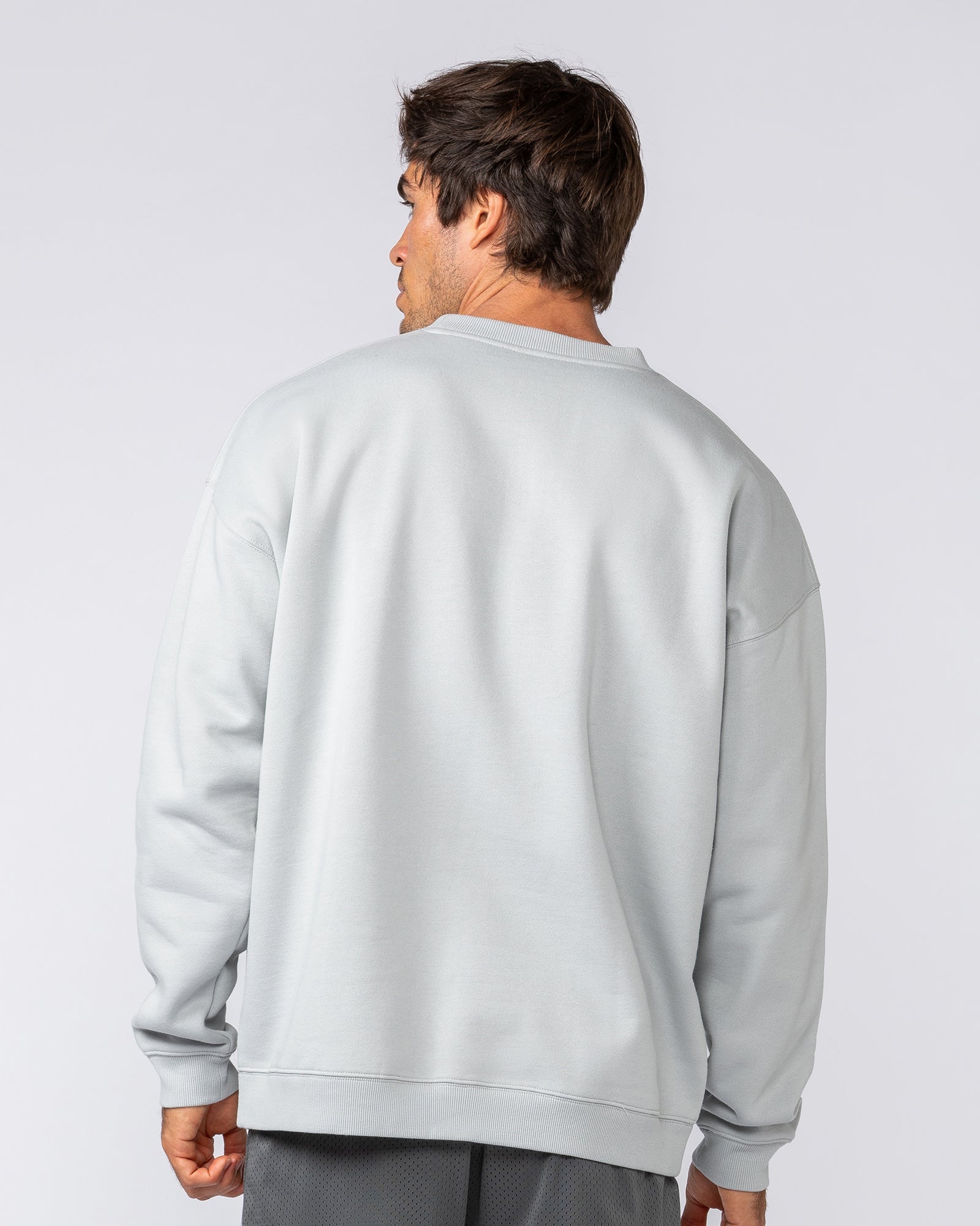 Heritage Crew Pullover - Light Grey