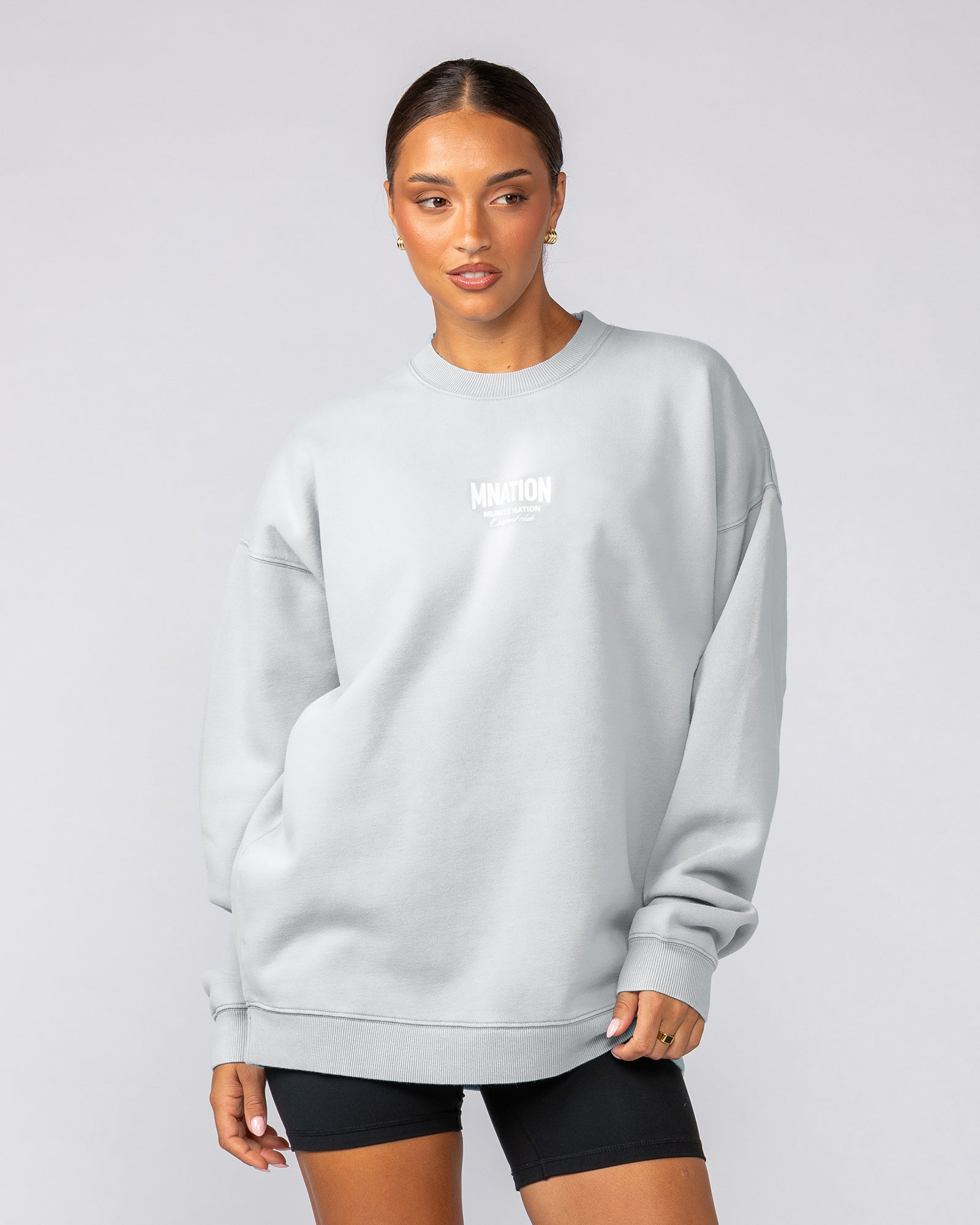 Heritage Crew Pullover - Light Grey