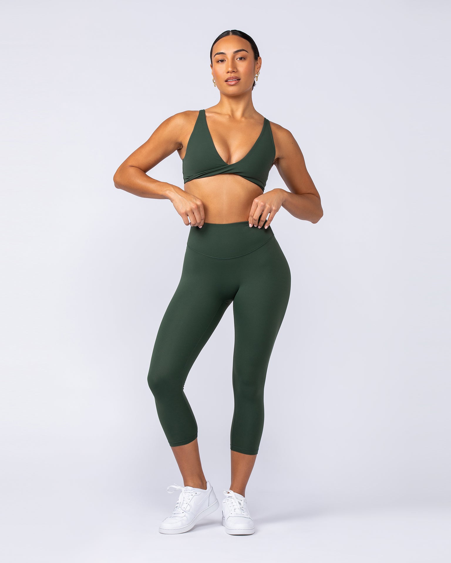 Ultra Aura 7/8 Leggings - Dark Olive