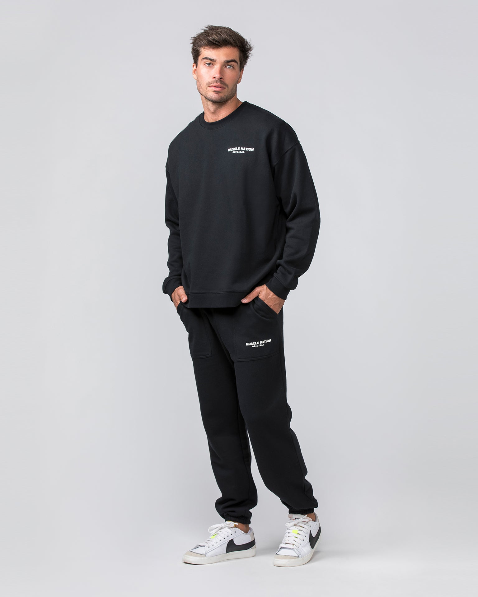 Worldwide Trackies - Black