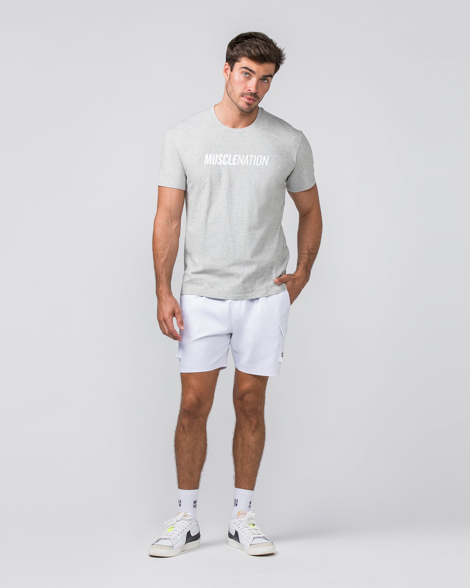 Daily Cargo 5'' Shorts - White
