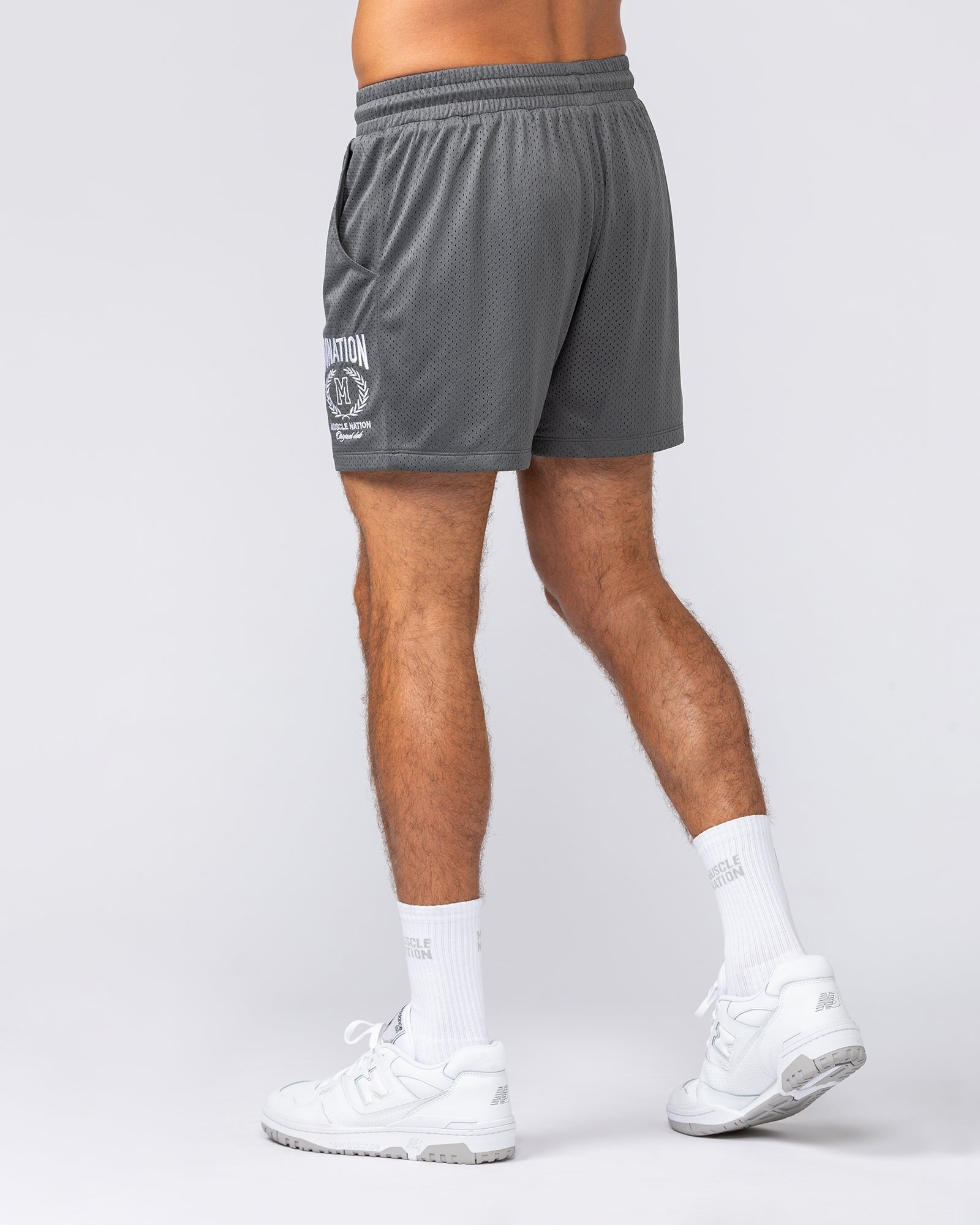 Heritage Crest Lay Up 3.5" Shorts - Tornado