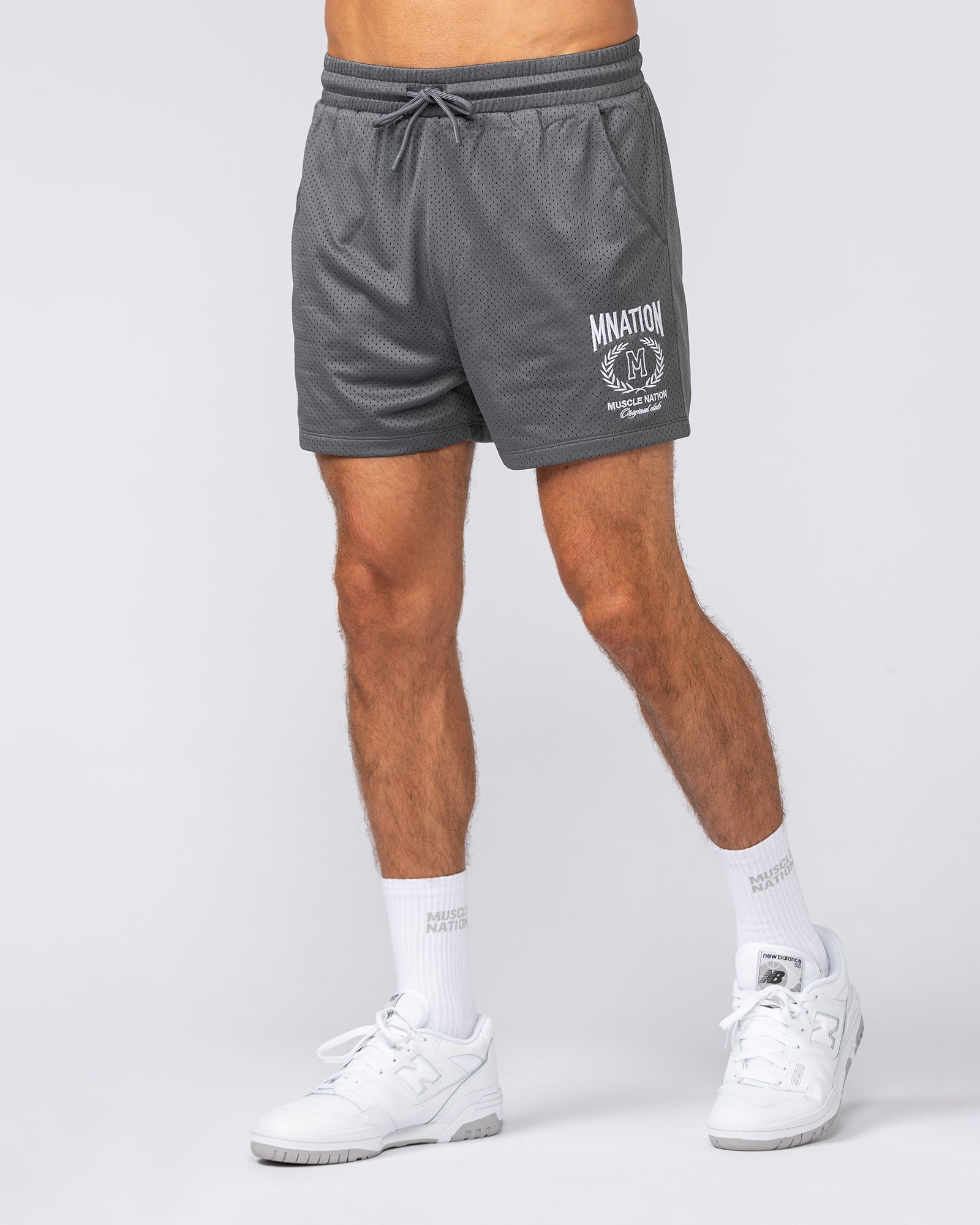 Heritage Crest Lay Up 3.5" Shorts - Tornado