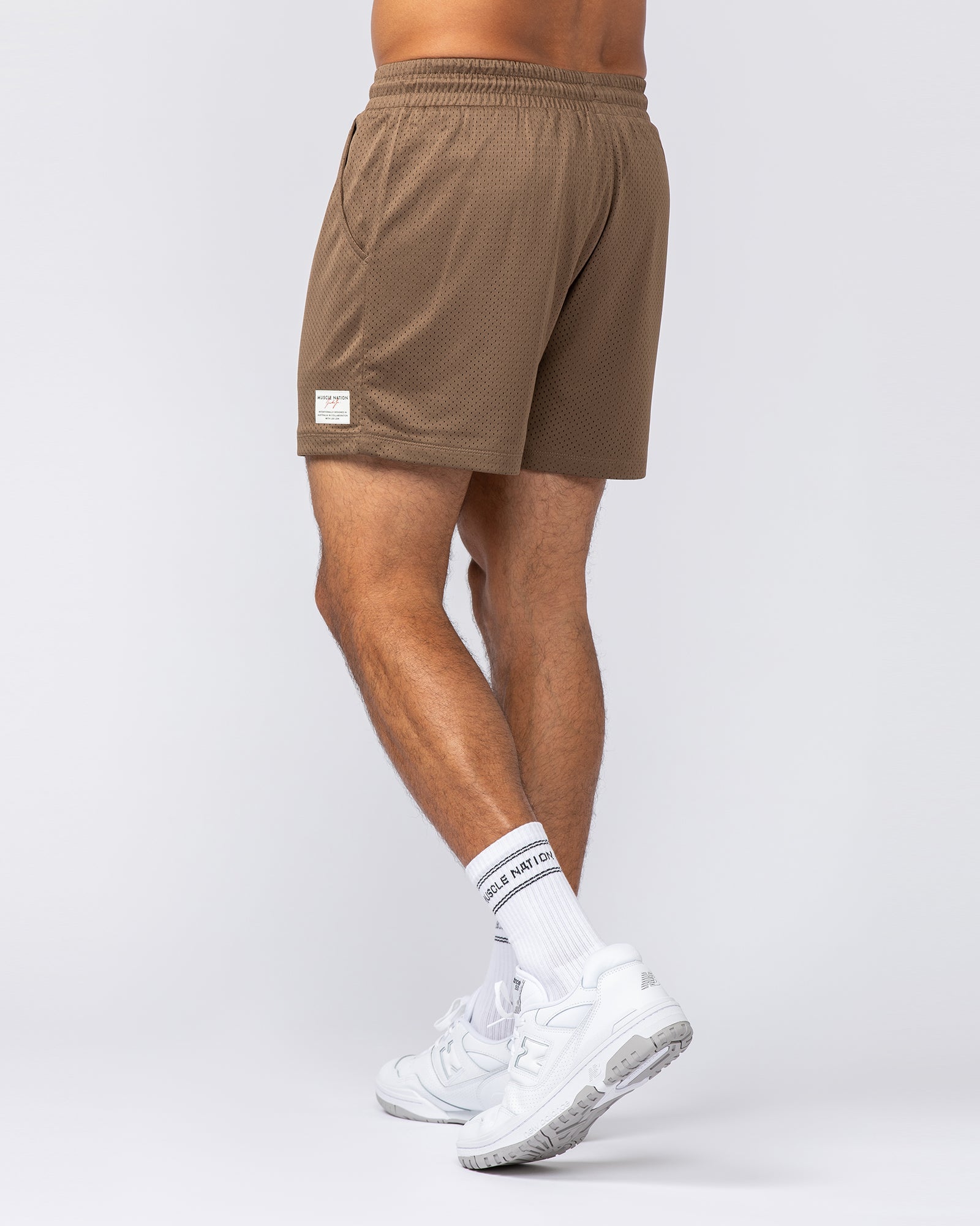 Lee Lem Lay Up 3.5" Shorts - Hazelnut