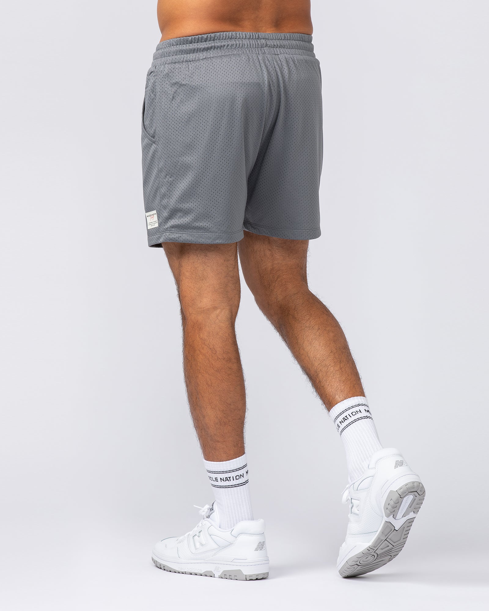 Lee Lem Lay Up 3.5" Shorts - Platinum Grey