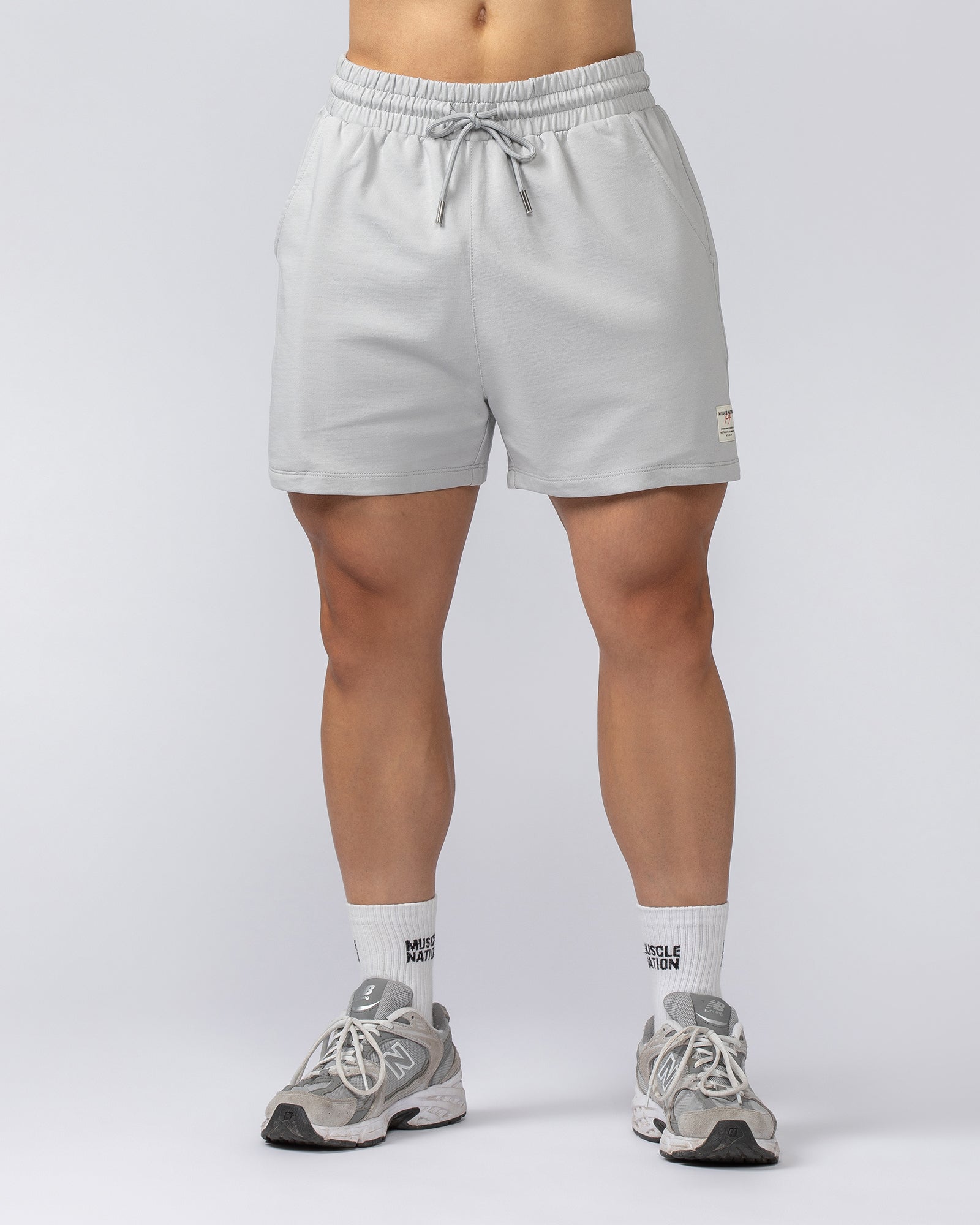 Lee Lem Loopback Shorts - Ice Grey