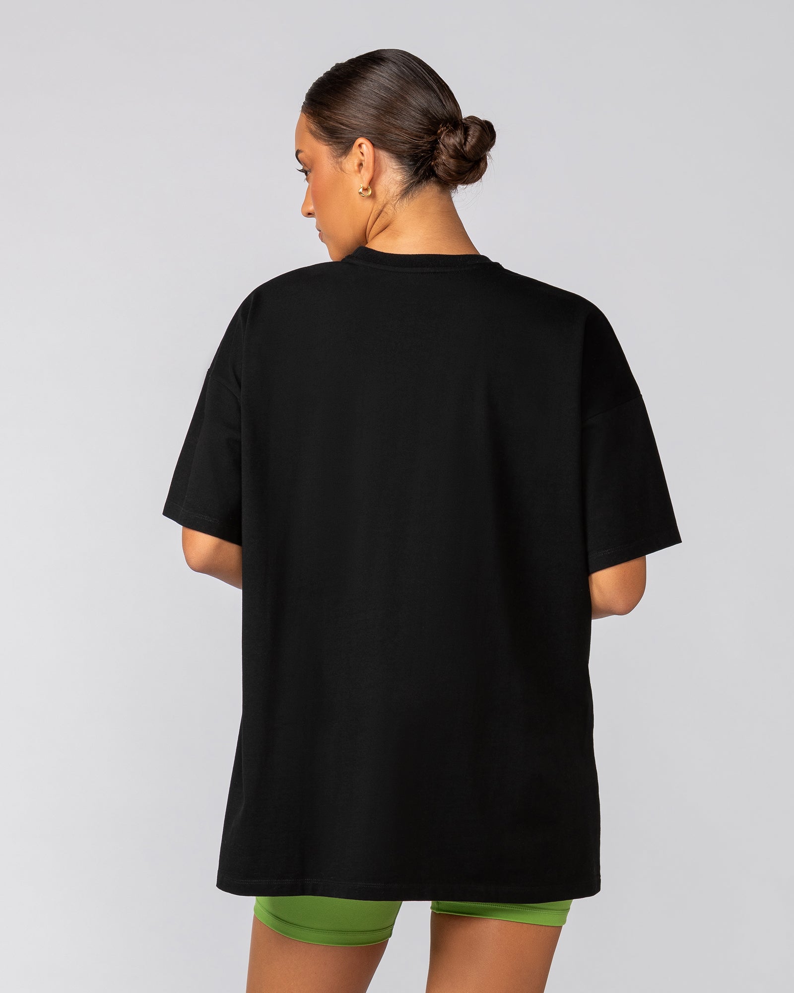 Athletics Oversized Tee - Black