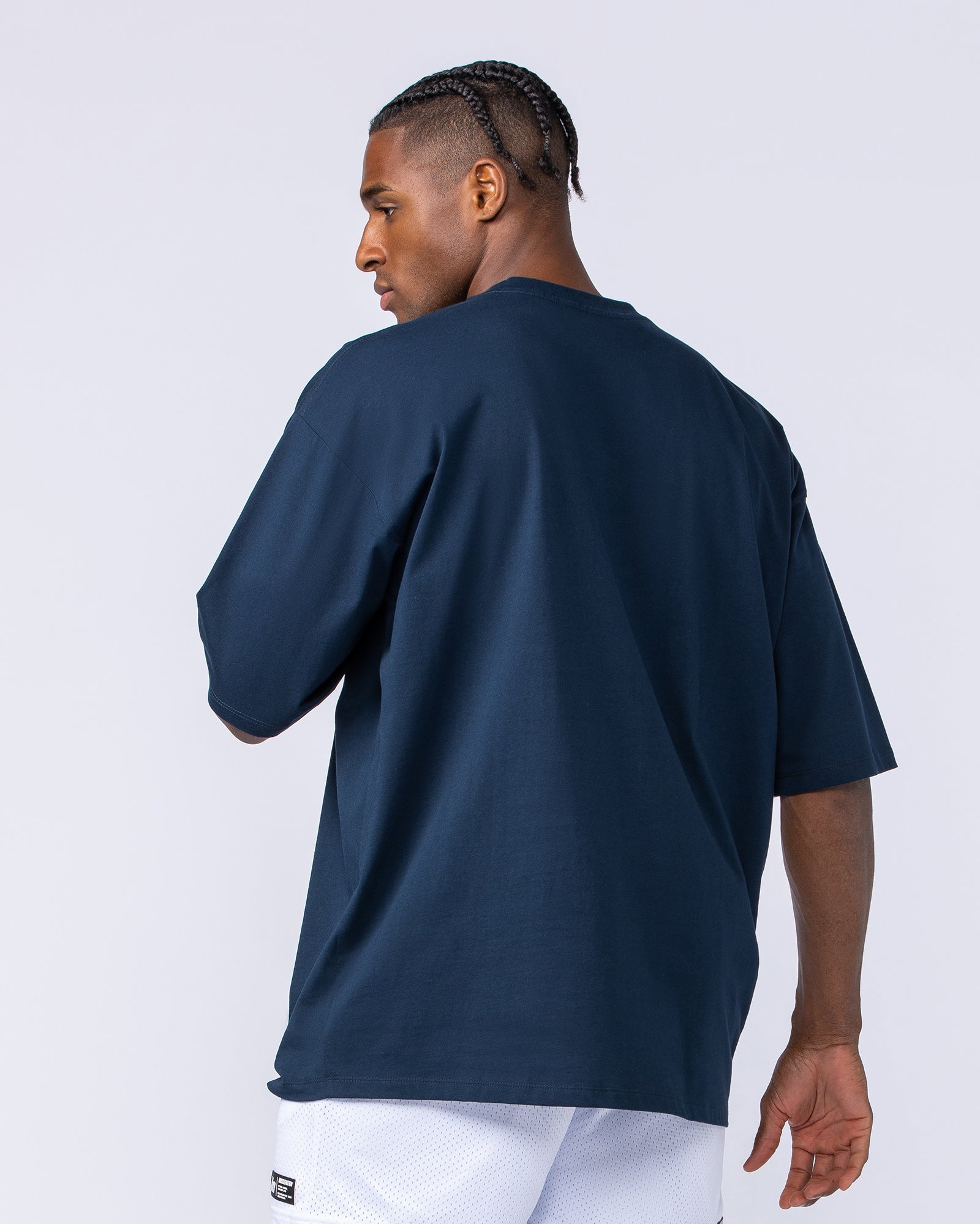 MN Varsity Oversized Tee - Navy