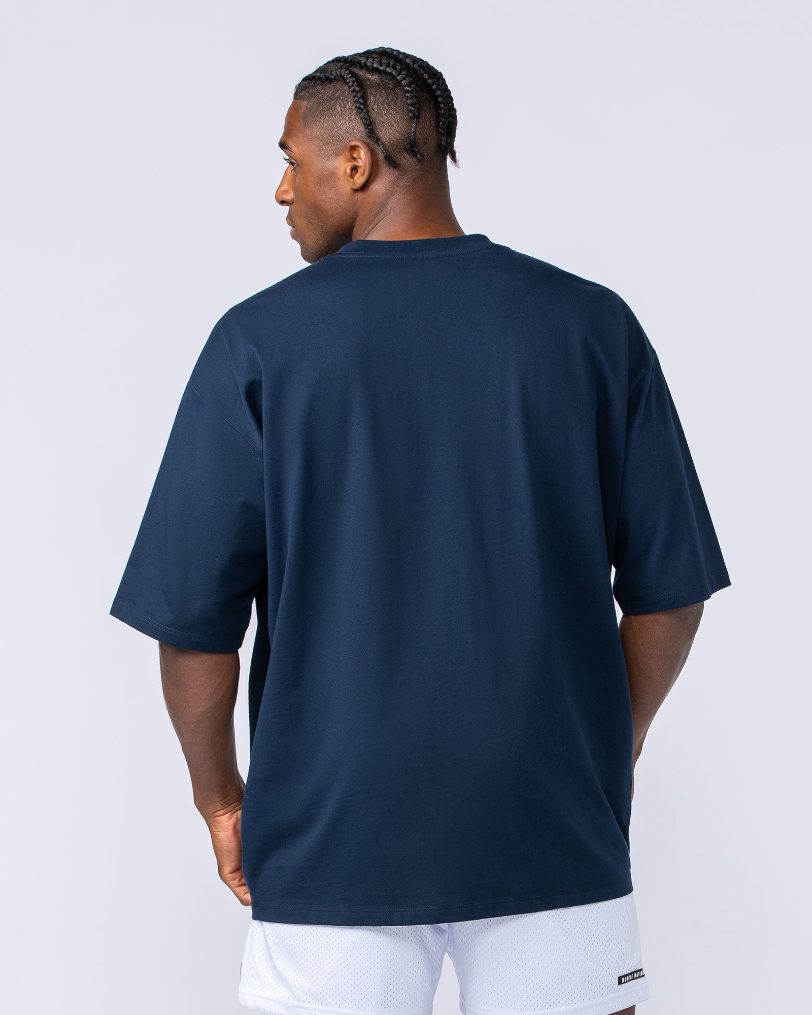 MN Varsity Oversized Tee - Navy