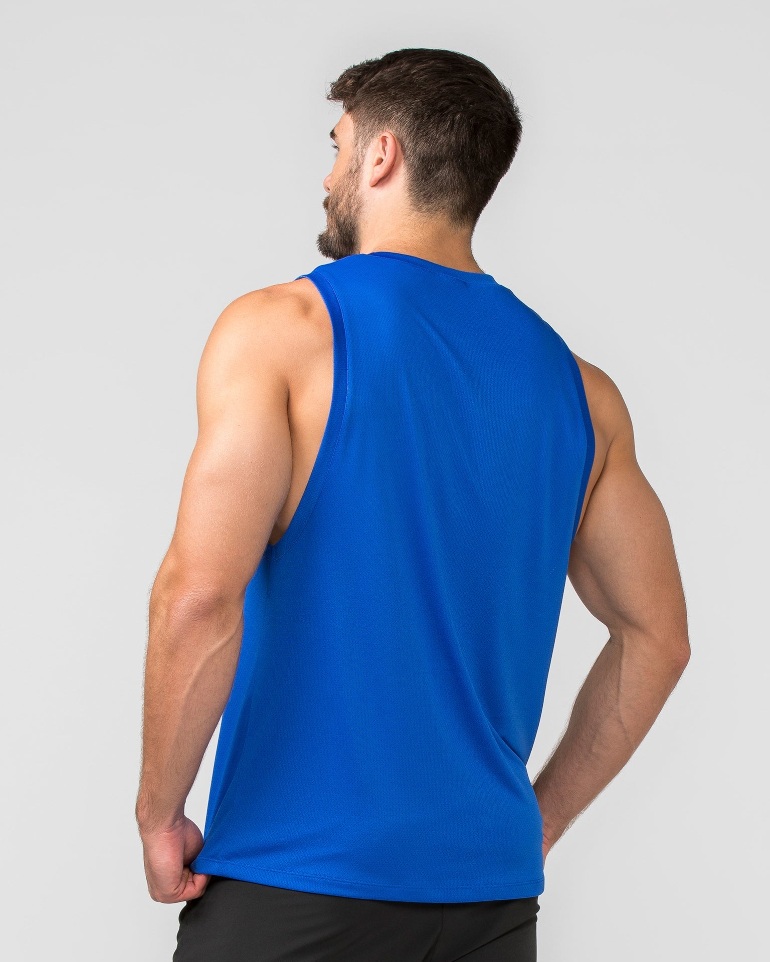 Burly Training Tank - Bondi Blue