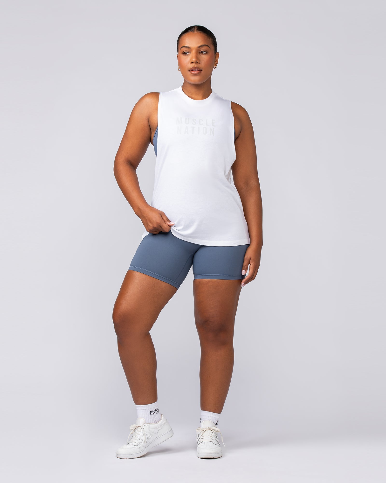 Essential Training Tank - White