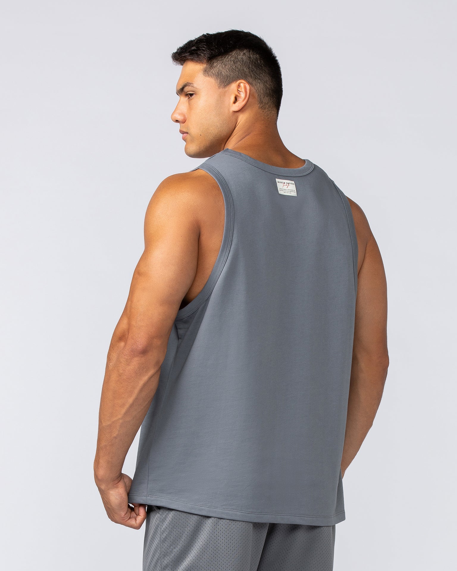 Lee Lem Loopback Tank - Platinum Grey