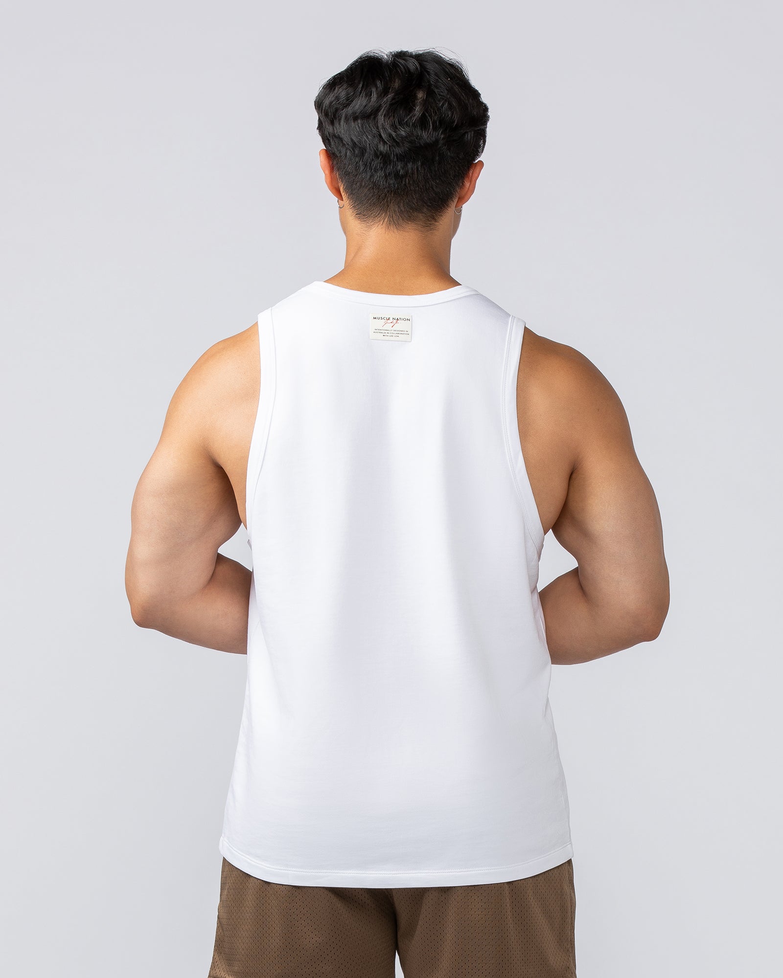 Lee Lem Loopback Tank - White