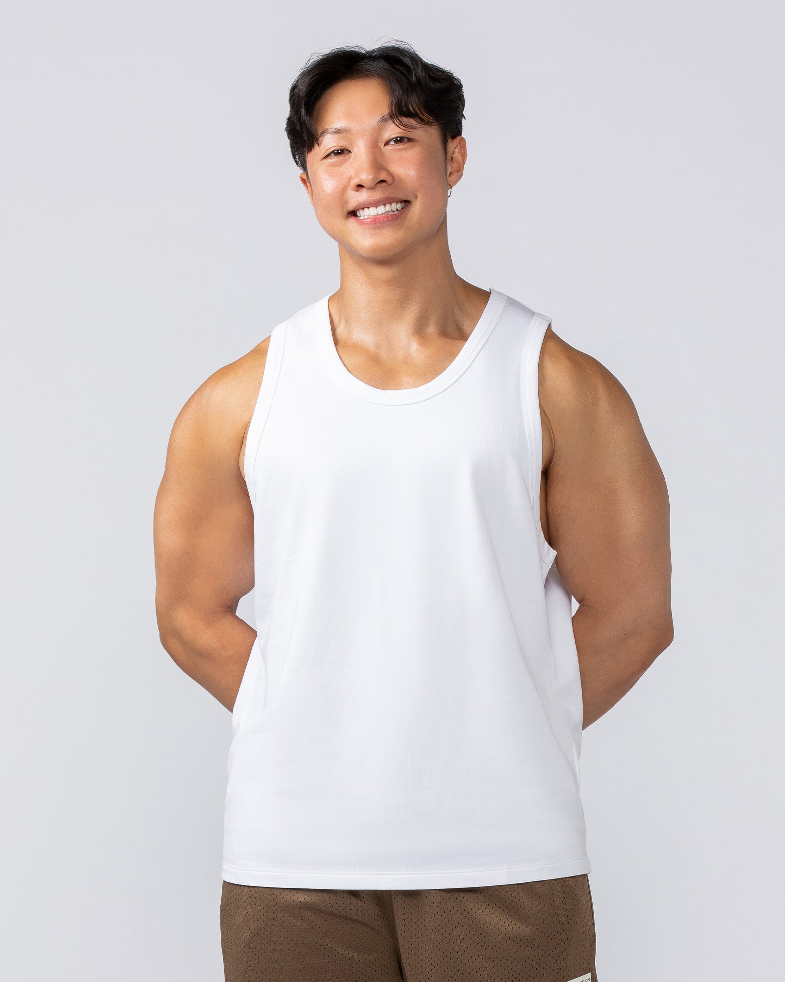 Lee Lem Loopback Tank - White