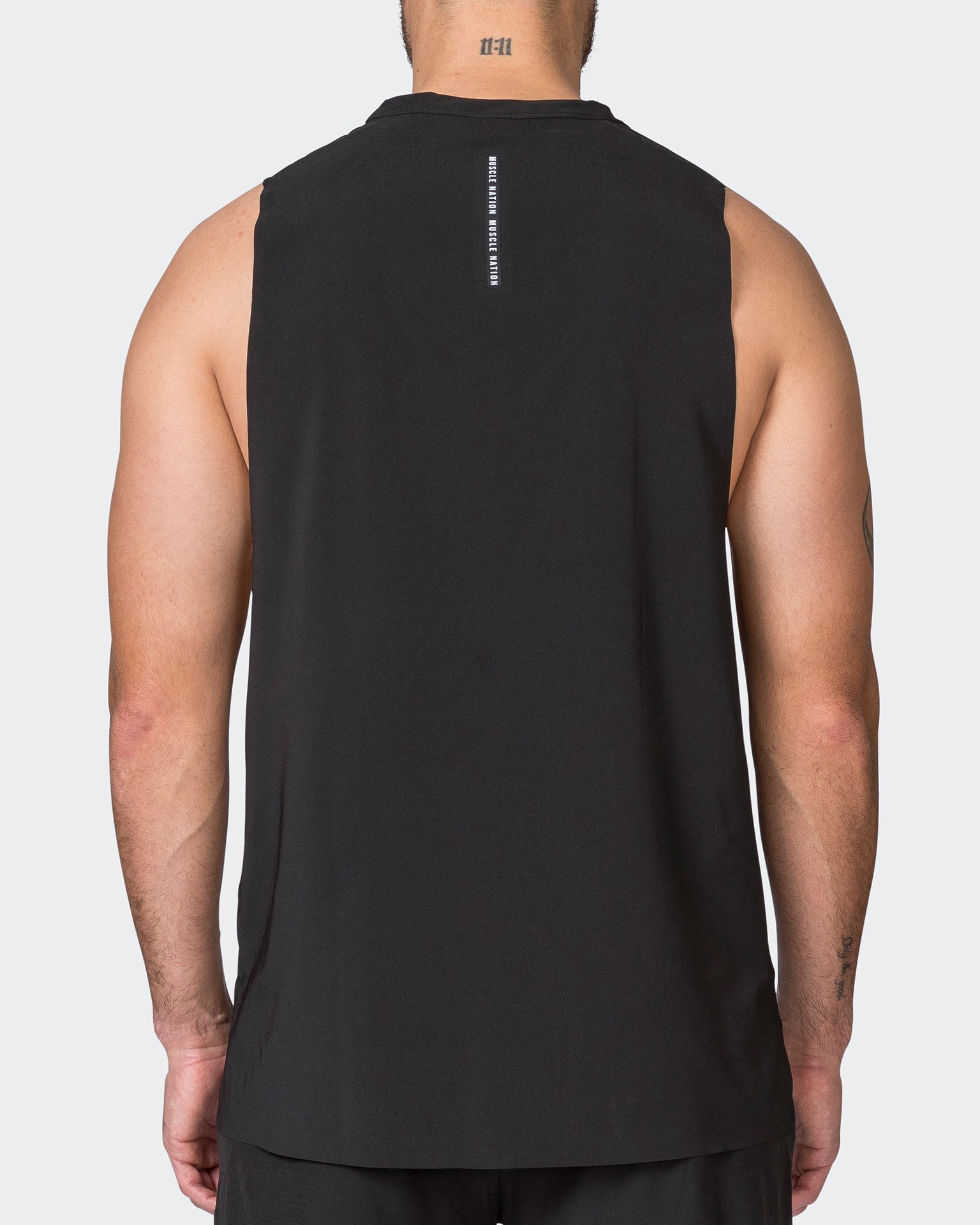 Replay Laser Cut Tank - Black