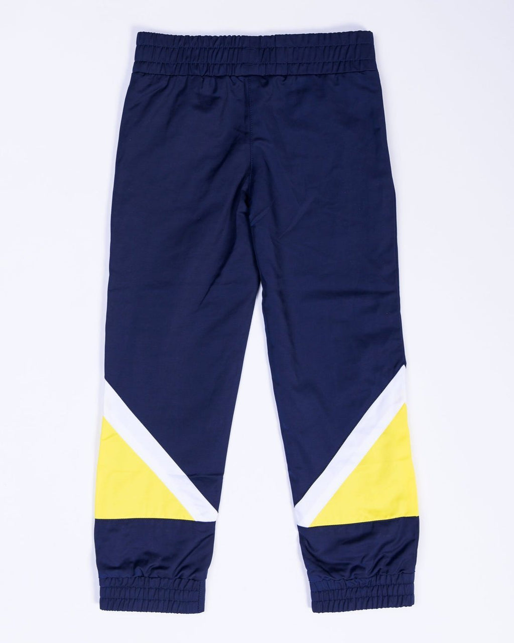Kids MN Retro Tracksuit Pants - Navy / Yellow