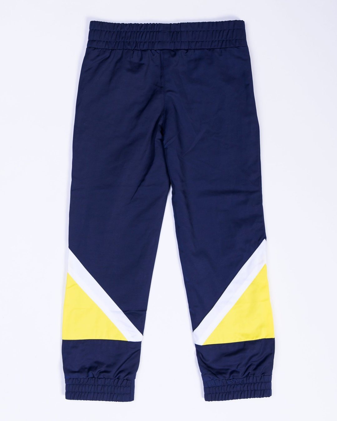 Kids MN Retro Tracksuit Pants - Navy / Yellow