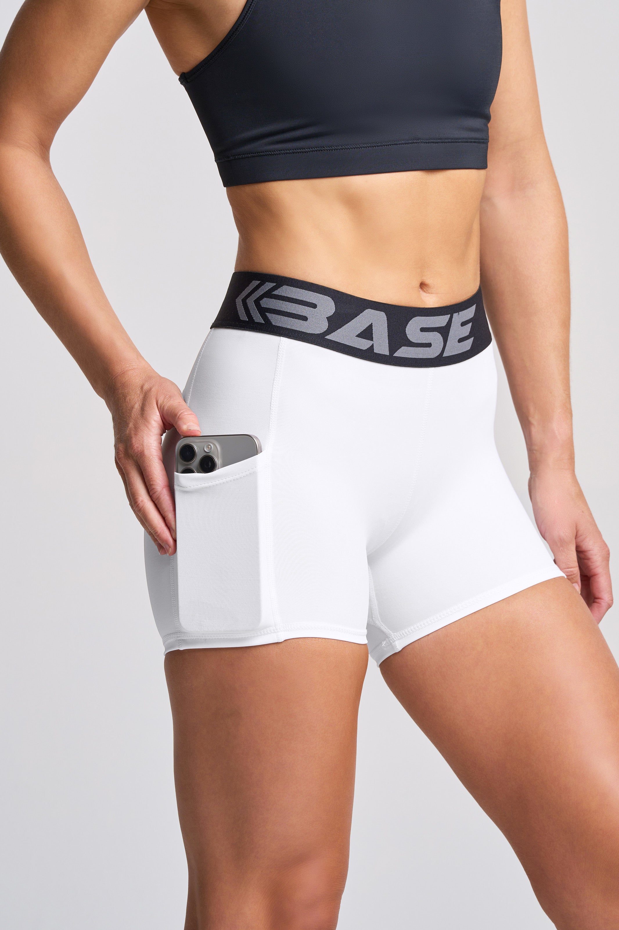 Women's 3" Pro Training Shorts - White