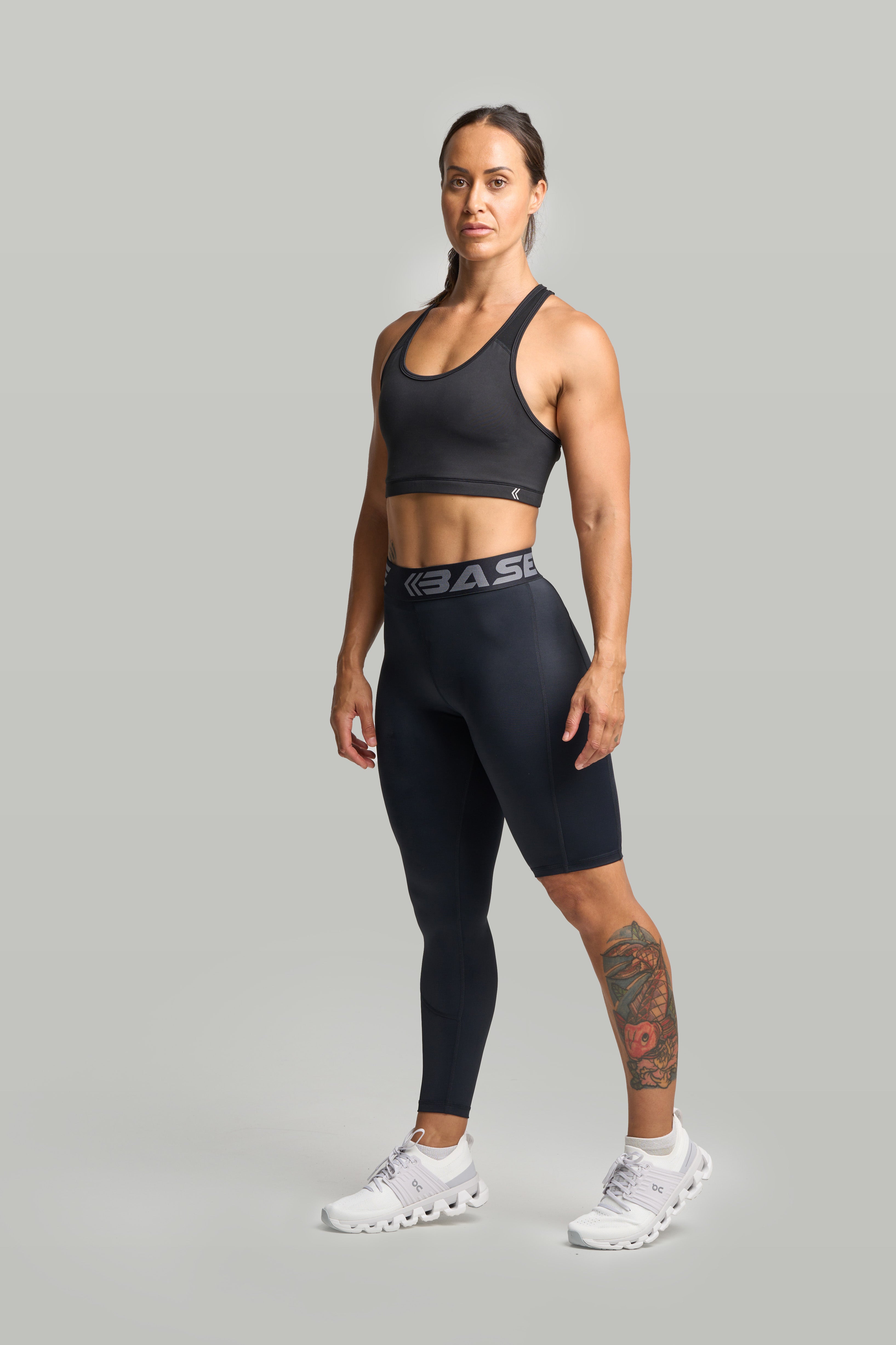 Women's Adapted Compression Tights (Left Leg Short)