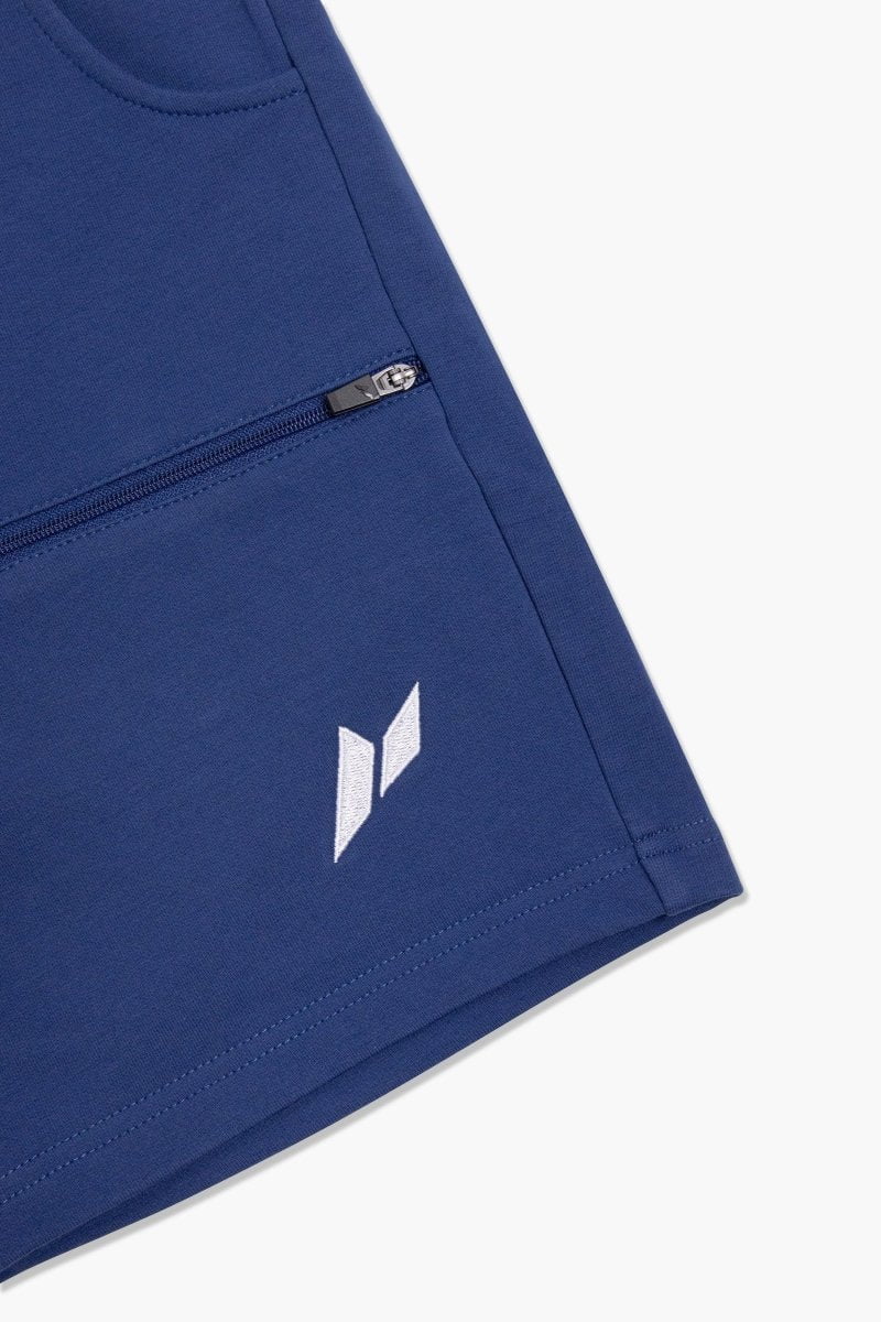 Tapered 7" Shorts - Blue