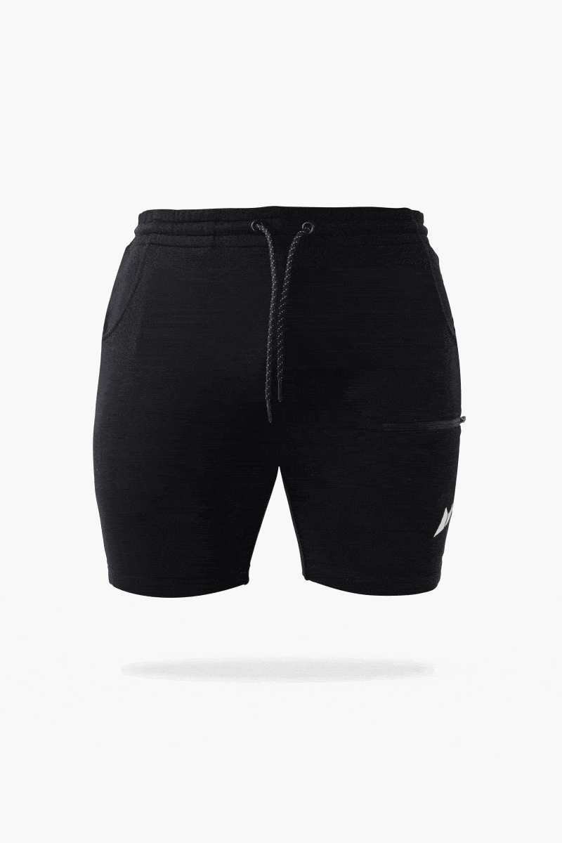 Tapered Shorts 7" - Black