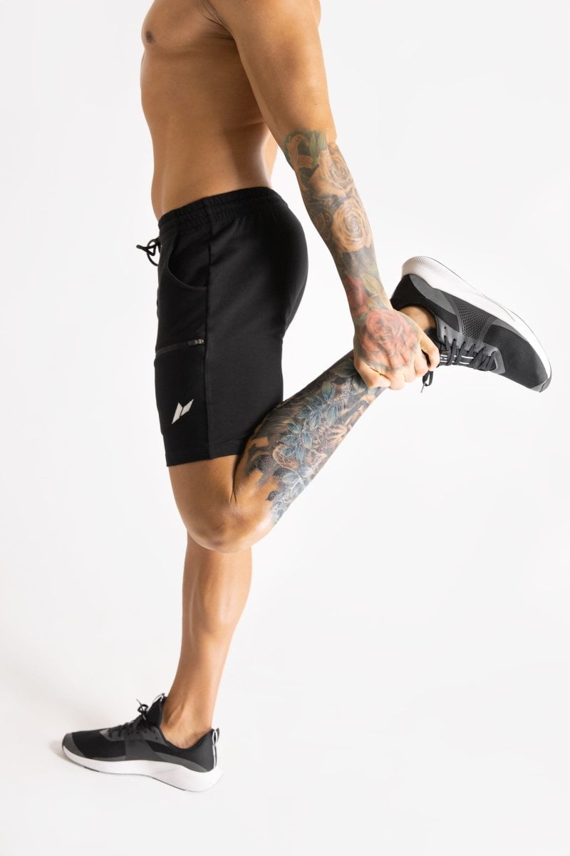 Tapered Shorts 7" - Black