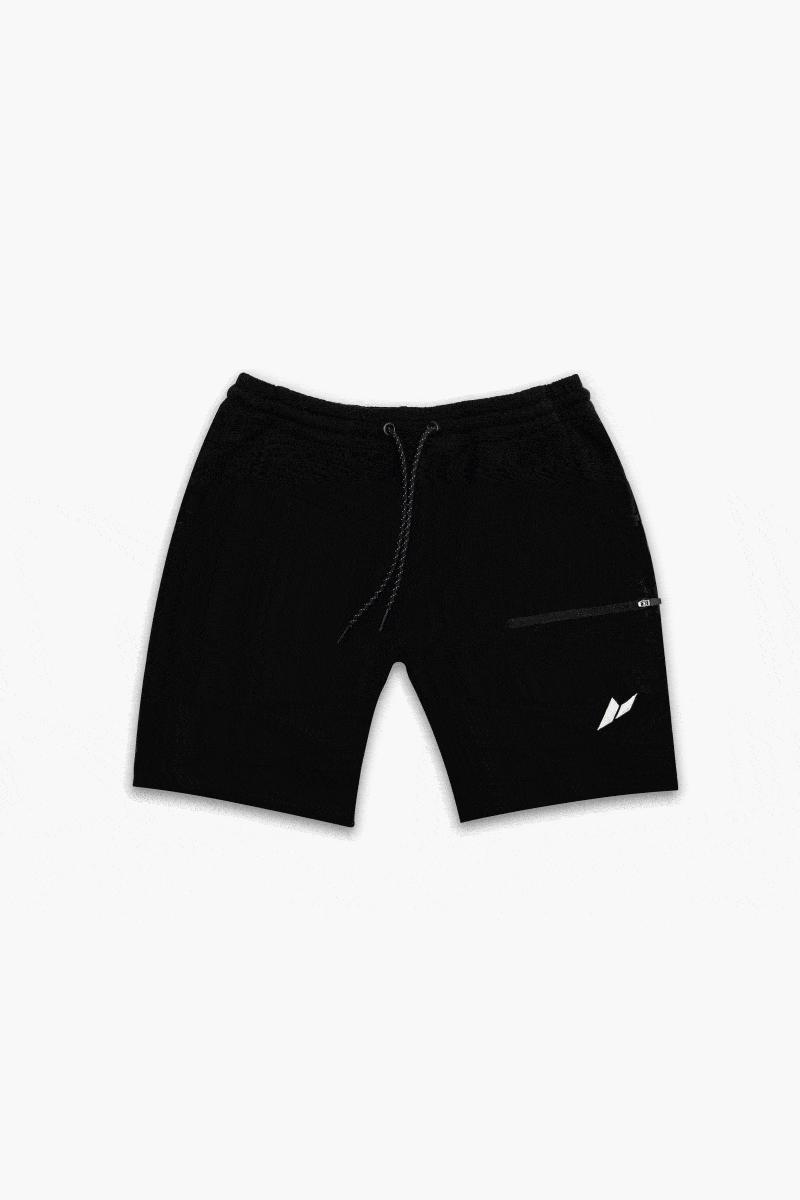 Tapered Shorts 7" - Black