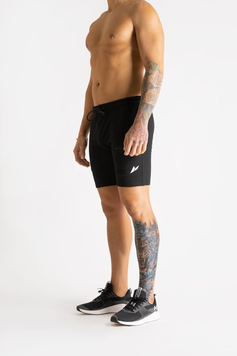 Tapered Shorts 7" - Black